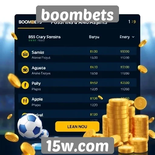 Promos e bônus oferecidos pela boombets para novos usuários
